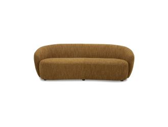 Divani Casa Norris - Modern Mustard Fabric Sofa