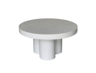 Modrest Bruni - Modern White Concrete Coffee Table