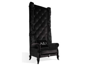 Baron Transitional High Lobby Chair