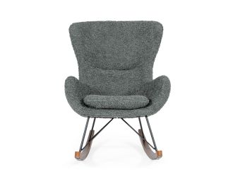 Modrest Ikard - Modern Grey Sheep Rocking Chair