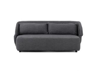 Divani Casa Lerner - Modern Dark Grey Fabric Sofa Bed
