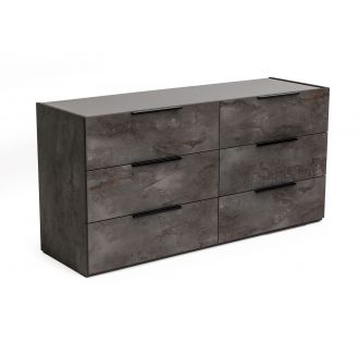 Nova Domus Ferrara - Modern Volcano Oxide Grey Dresser