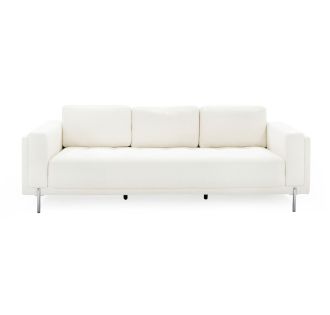 Divani Casa Schmidt - Modern Off White Fabric Sofa