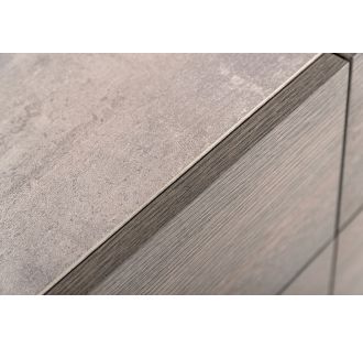 Nova Domus Bronx Italian Modern Faux Concrete & Grey Dresser