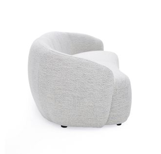 Modrest Omaha - Modern Off White Fabric Sofa