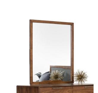 Nova Domus Soria Mid-Century Walnut Mirror