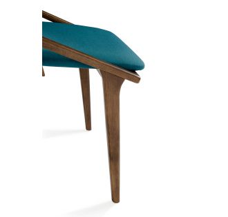 Zeppelin - Modern Blue Dining Chair (Set of 2)
