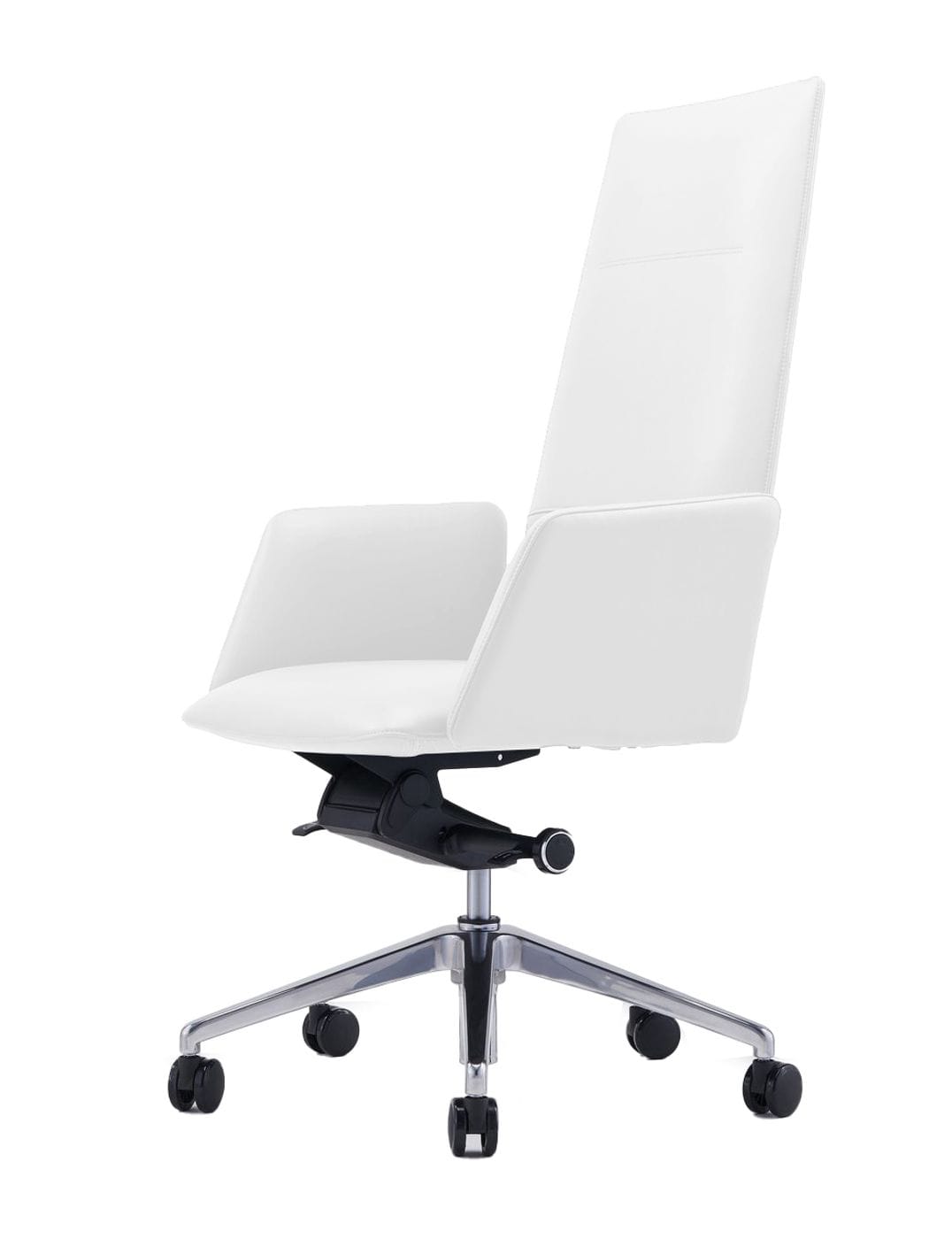 Modrest Tricia White High Back Executive Office Chair | VIG Furniture